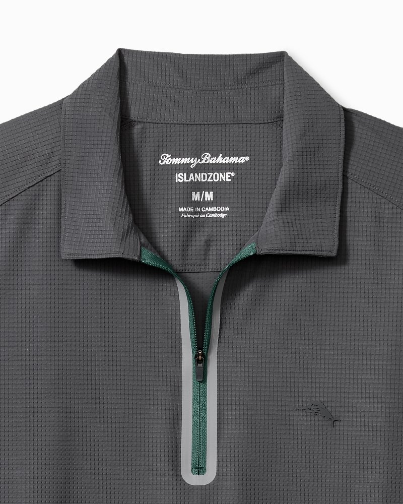 Big & Tall Pebble Coast Half-Zip IslandZone® Polo