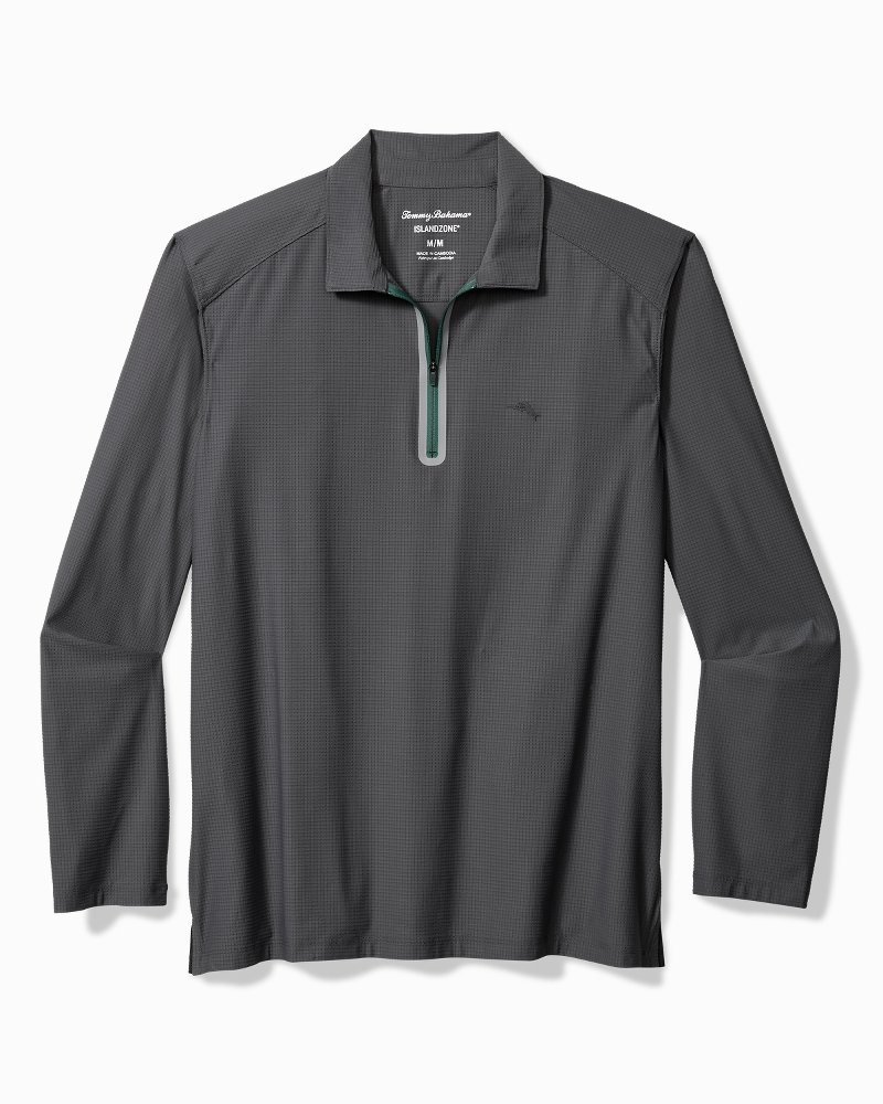 Big & Tall Pebble Coast Half-Zip IslandZone® Polo