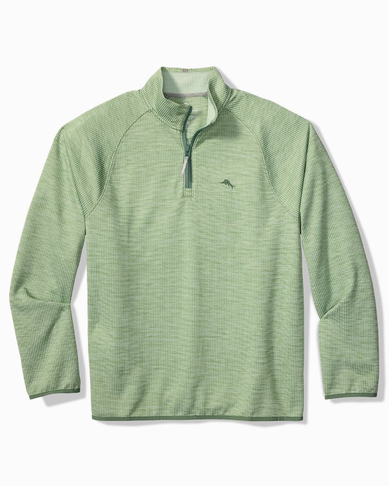 Big & Tall Palm Pro Half-Zip IslandZone Sweatshirt