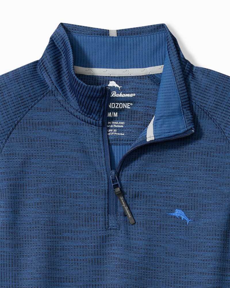 Big & Tall Palm Pro Half-Zip IslandZone Sweatshirt thumbnail 3