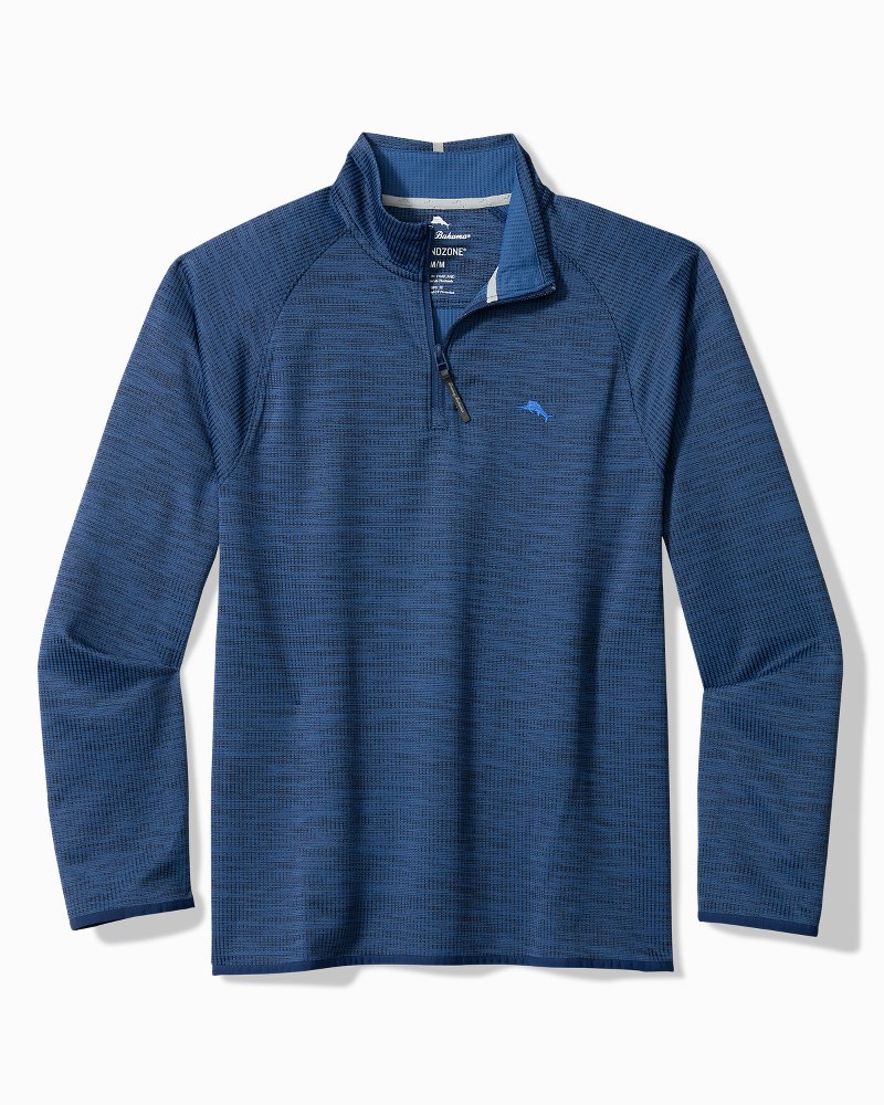 Big & Tall Palm Pro Half-Zip IslandZone Sweatshirt