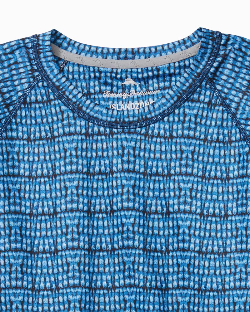 Big & Tall Tidal Dye Crew Long-Sleeve IslandZone Shirt