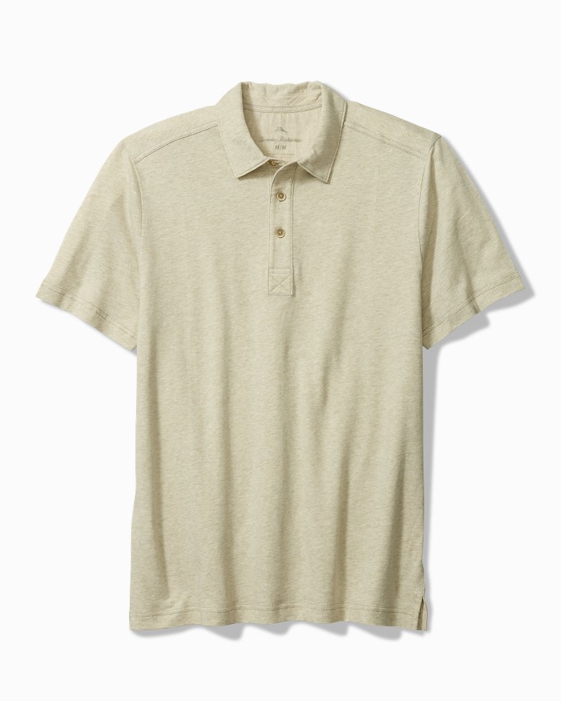Big & Tall Laurito Beach Linen-Blend Polo