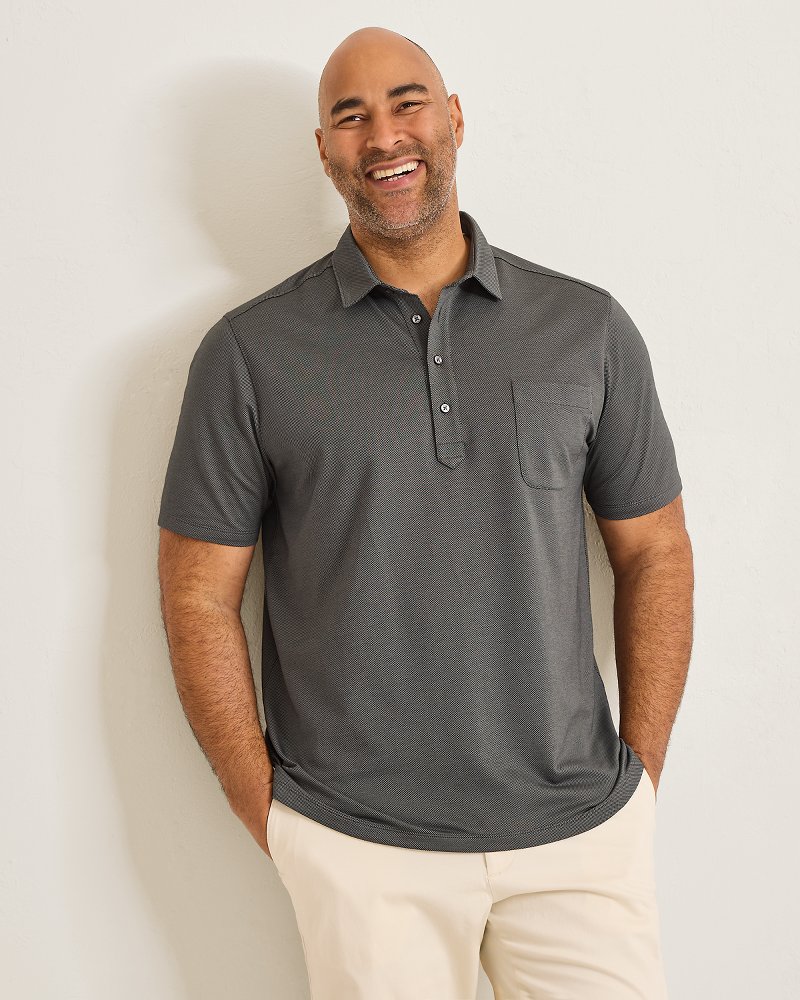 Big & Tall San Lucio Stretch Knit Polo