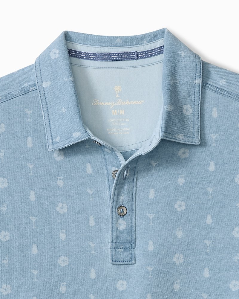 Big & Tall Island Fiesta Polo