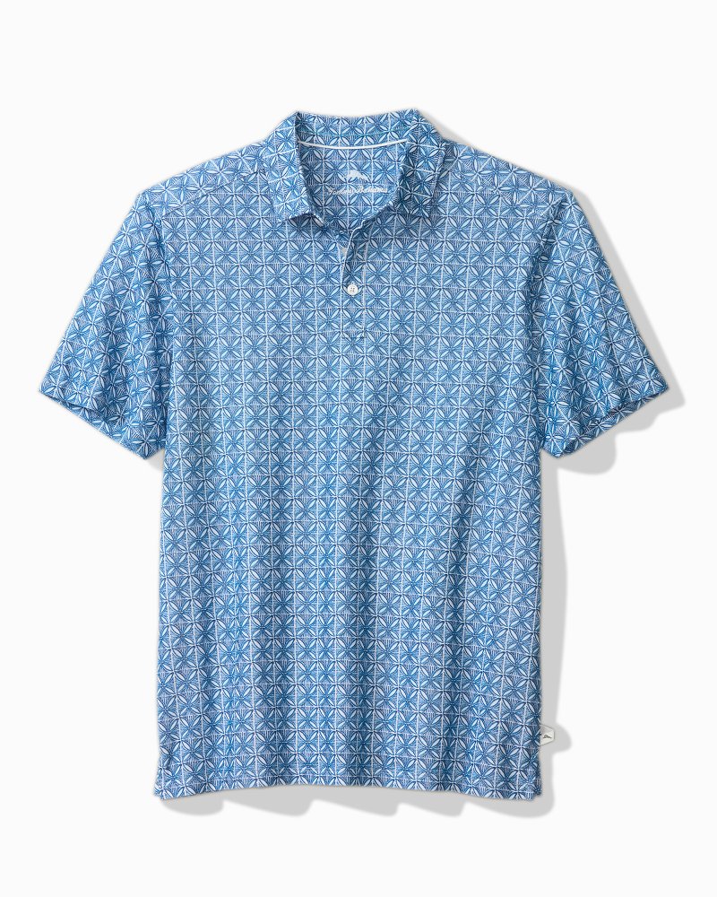 Big & Tall Emfielder Ocean Mosaic IslandZone® Polo