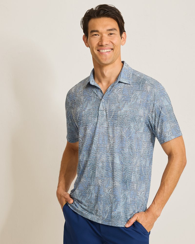 Thumbnail for Big & Tall Palm Desert Island Grove IslandZone® Polo