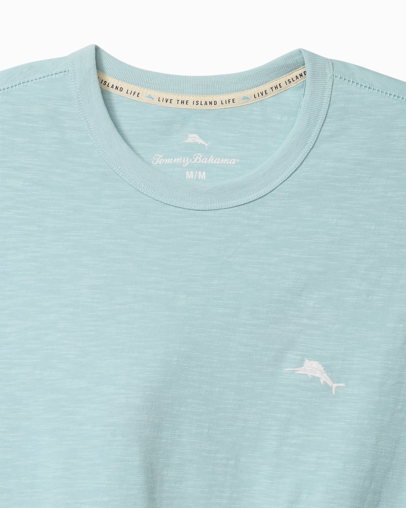 Big & Tall Red, White and Bloom Long-Sleeve Lux T-Shirt