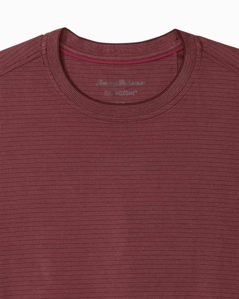 Big & Tall Bay Stripe Long-Sleeve IslandZone T-Shirt