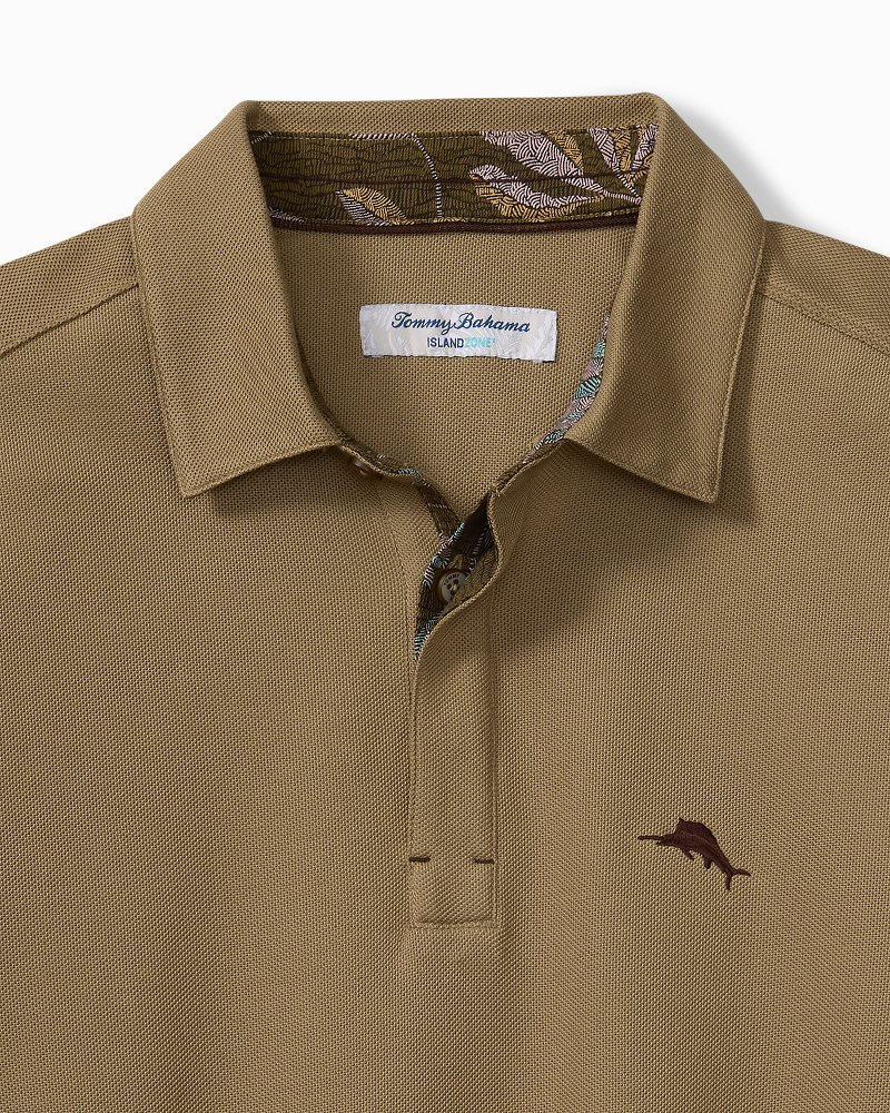 Big & Tall Vintage Vines Five O'Clock IslandZone Polo