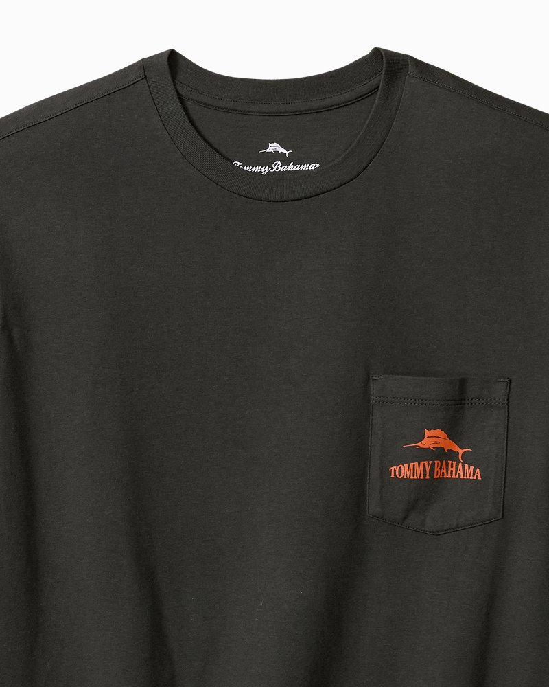Big & Tall Smoked Brisket Graphic Pocket T-Shirt