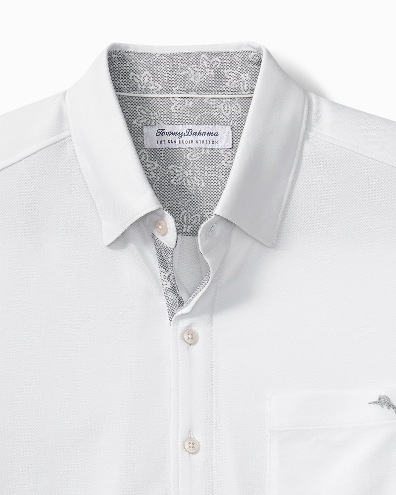 Big & Tall San Lucio Lotus Happy Hour Stretch Knit Shirt