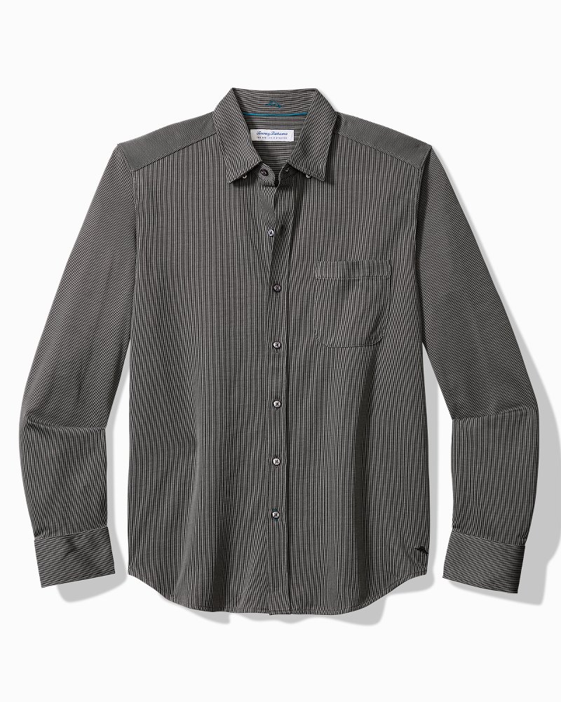 Big & Tall San Lucio Sol Stripe Stretch Knit Shirt