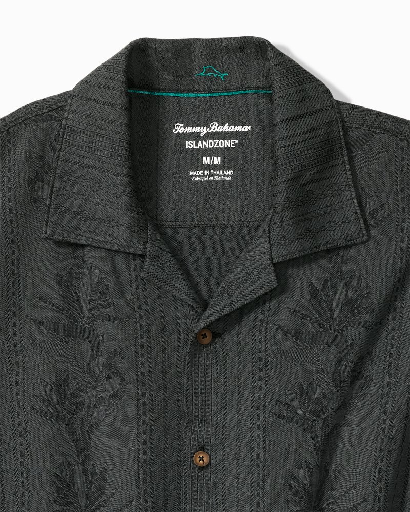 Big & Tall Palm Fresco Beach Border IslandZone® Camp Shirt thumbnail 2