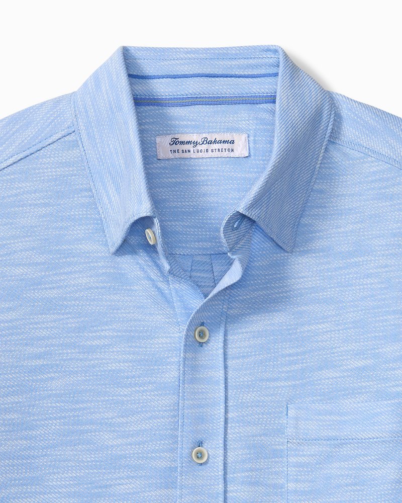 Big & Tall San Lucio Tides Stretch Knit Shirt