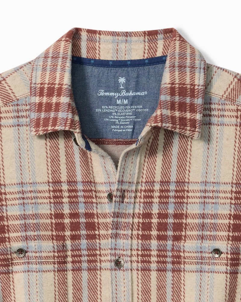 Big & Tall Fireside Santa Fe Stretch Flannel