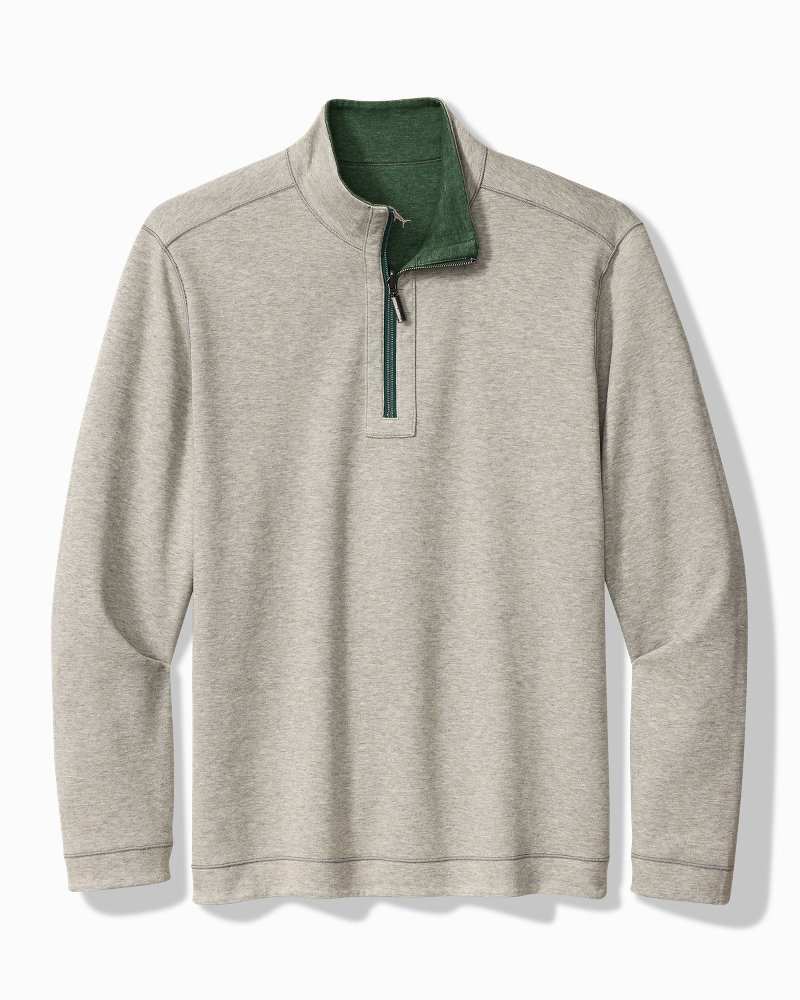 Big & Tall Flipview Reversible Half-Zip Sweatshirt