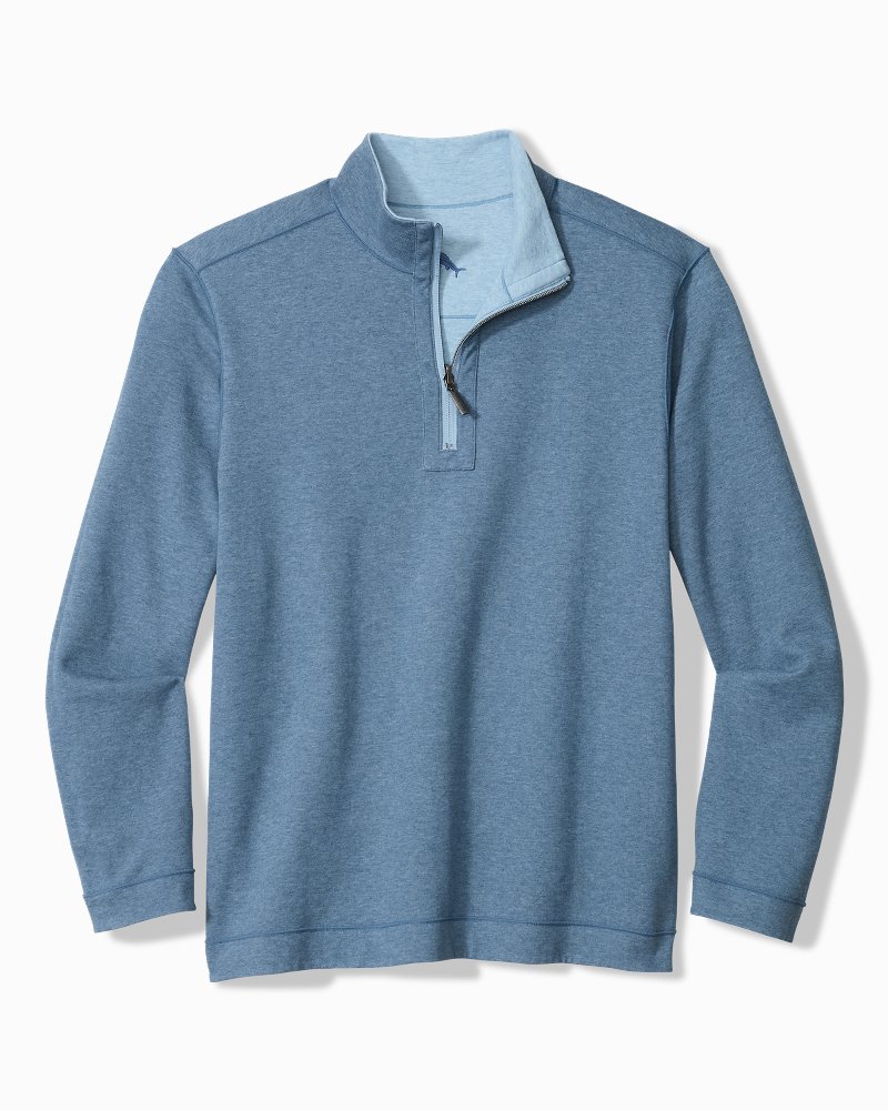 Big & Tall Flipview Reversible Half-Zip Sweatshirt