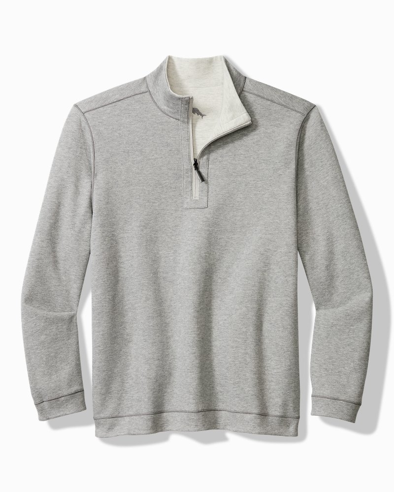 Big & Tall Flipview Reversible Half-Zip Sweatshirt