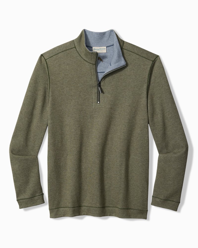 Big & Tall Flipview Reversible Half-Zip Sweatshirt