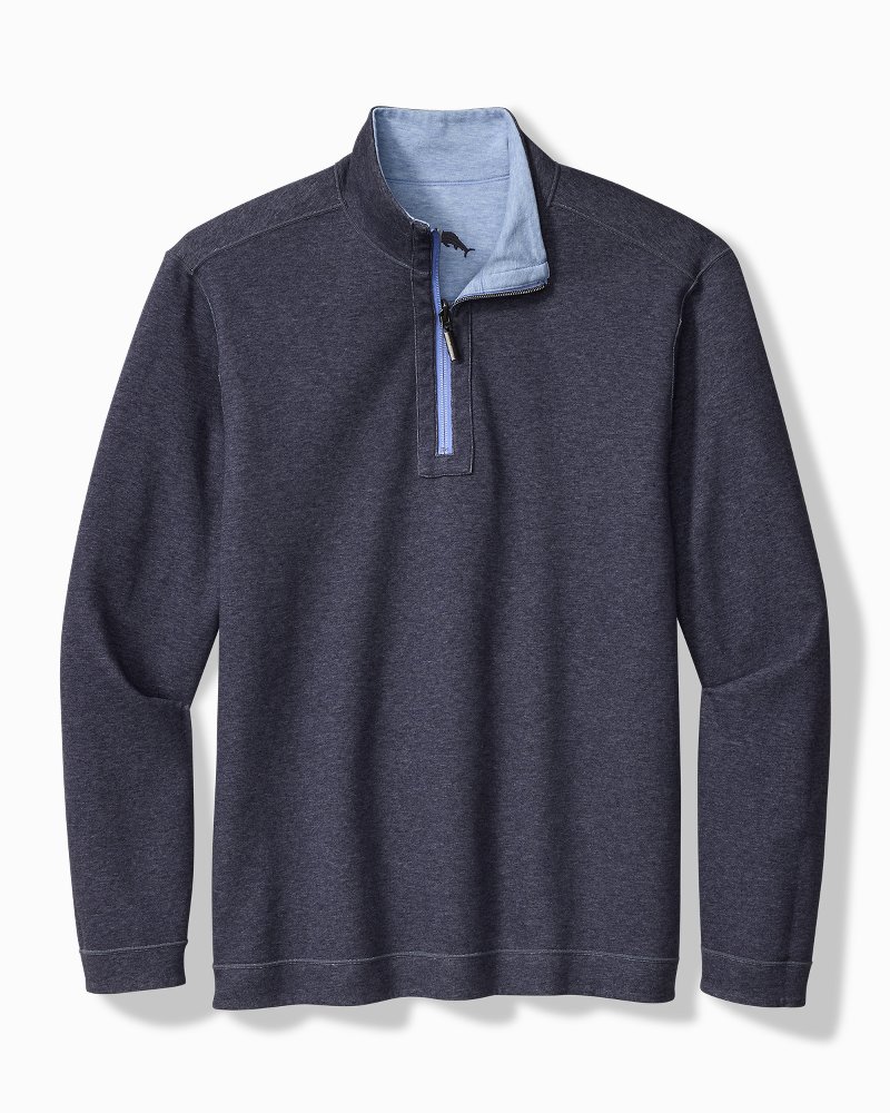 Big & Tall Flipview Reversible Half-Zip Sweatshirt