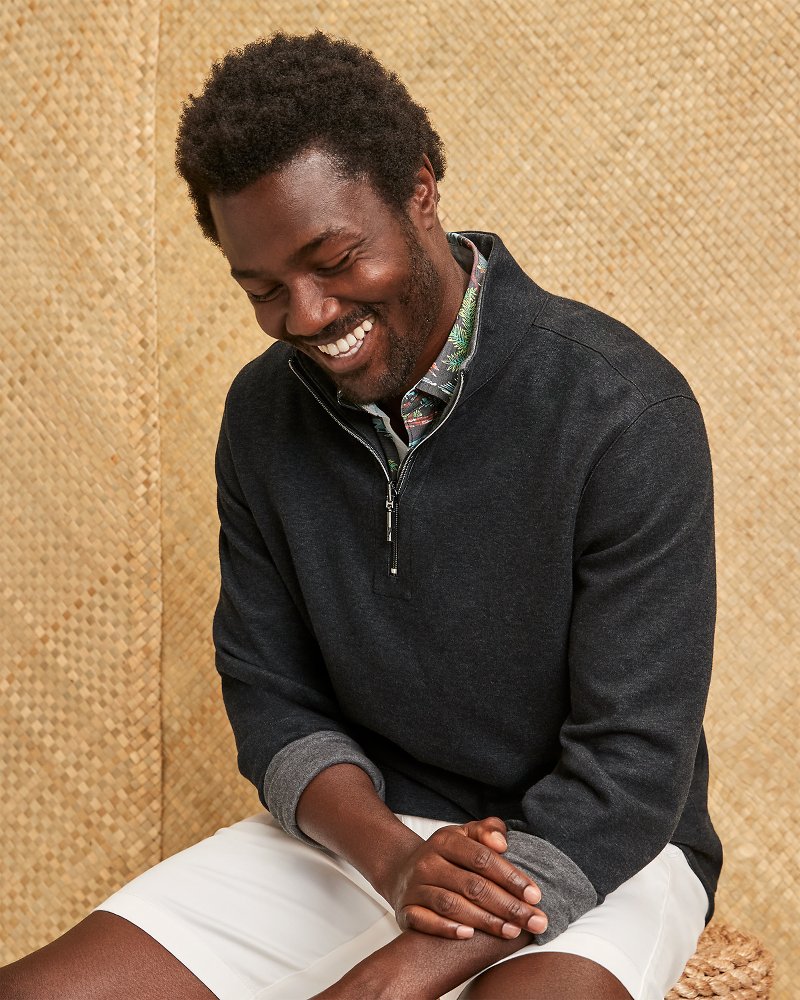 Big & Tall Flipview Reversible Half-Zip Sweatshirt