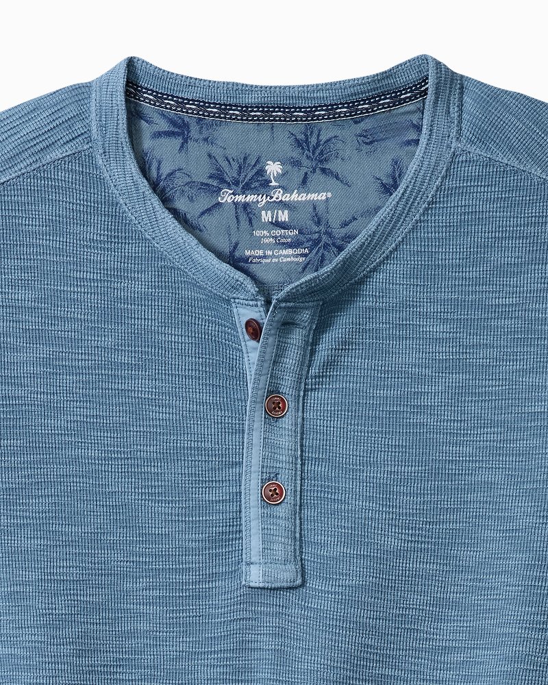 Big & Tall Port Oasis Long-Sleeve Henley
