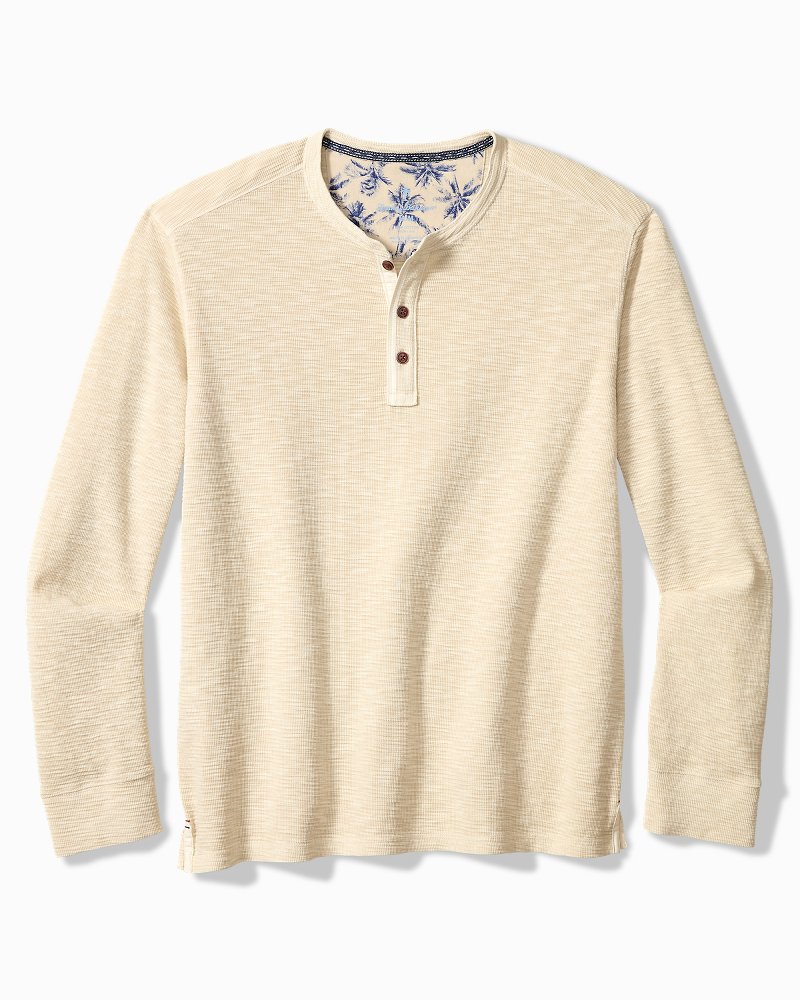 Big & Tall Port Oasis Long-Sleeve Henley