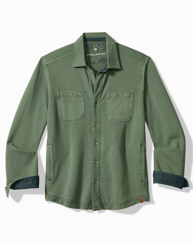 Big & Tall Ben & Terry Shirt Jacket