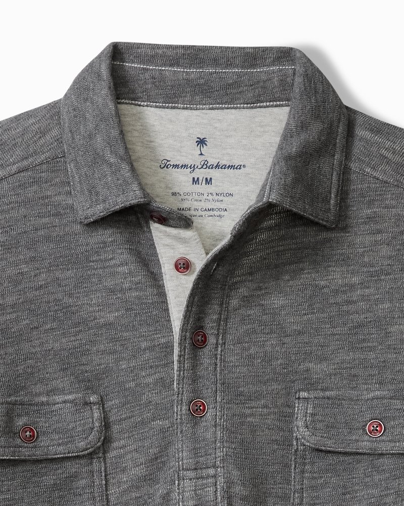 Big & Tall Penn Cove Long-Sleeve Polo