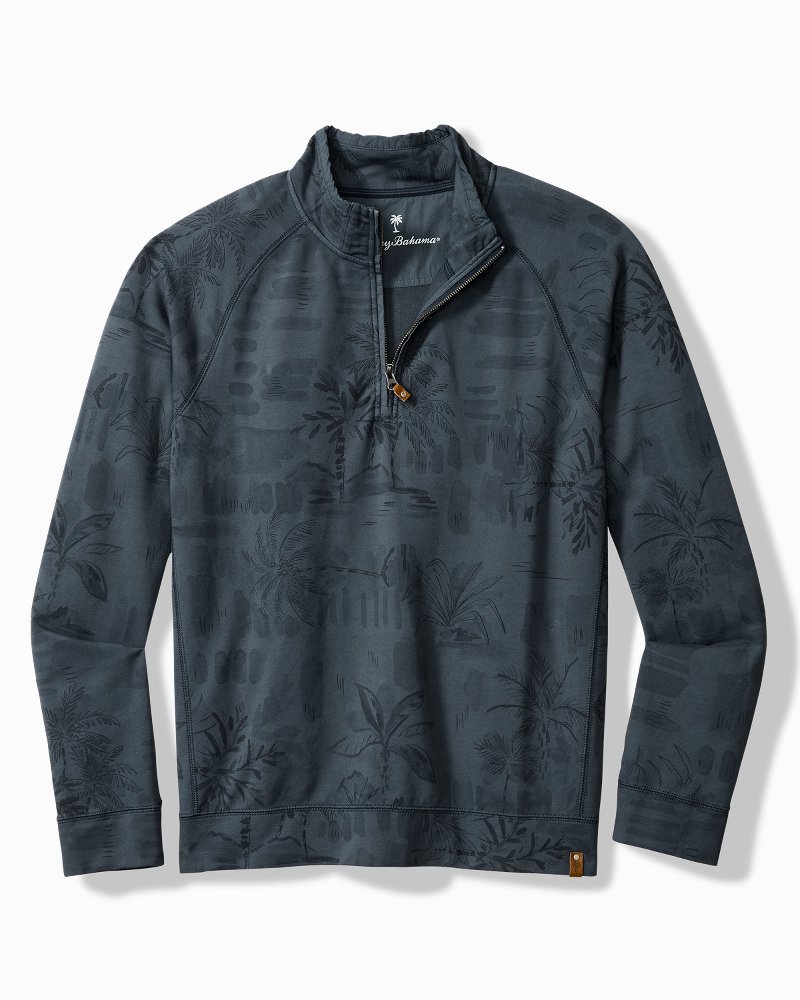 Big & Tall Midnight Shade Half-Zip Sweatshirt