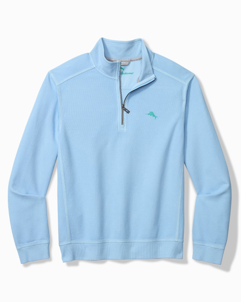 Big & Tall Montego Beach Half-Zip Sweatshirt