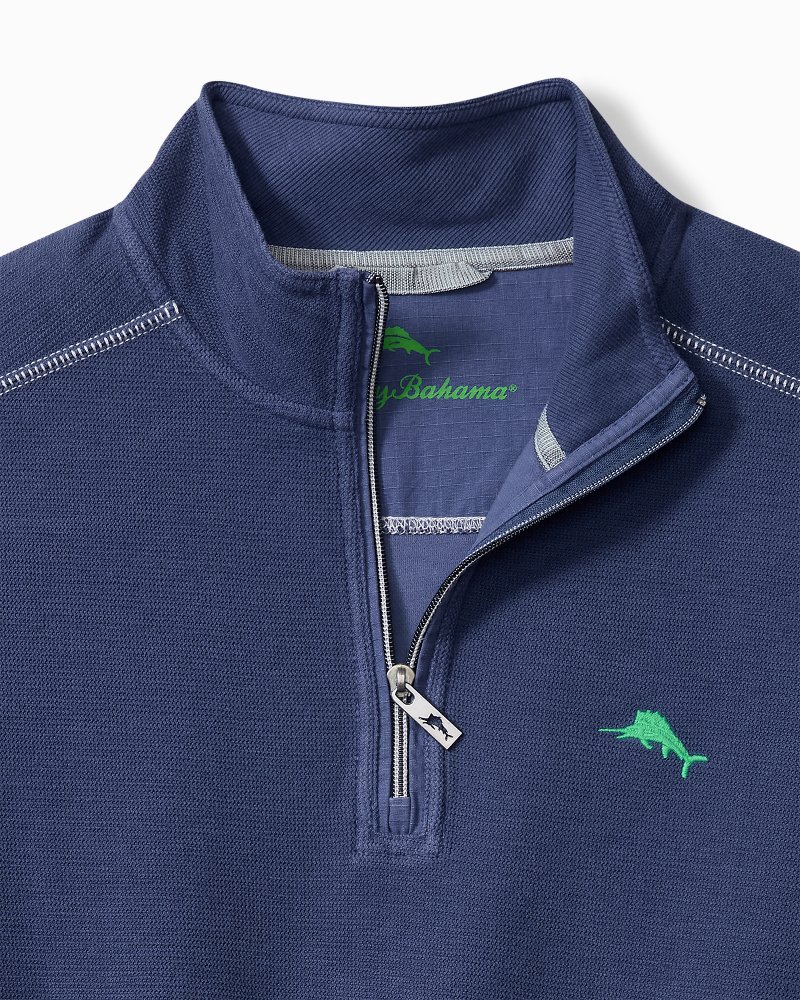 Big & Tall Montego Beach Half-Zip Sweatshirt