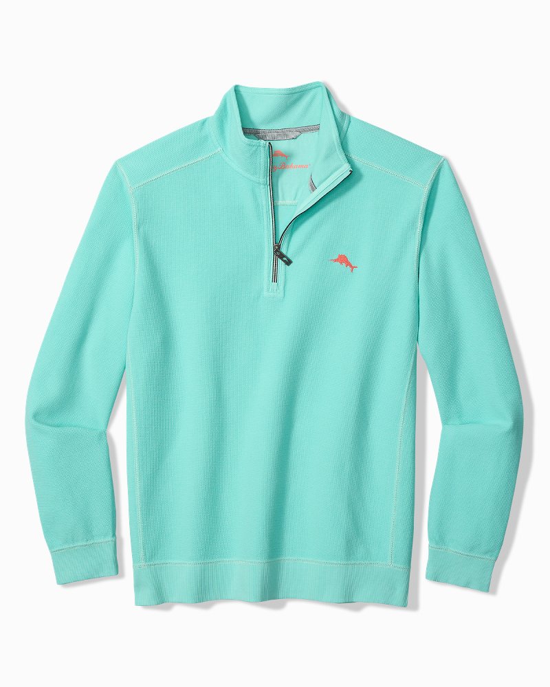 Big & Tall Montego Beach Half-Zip Sweatshirt