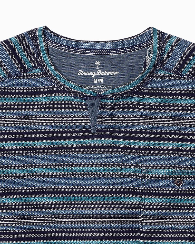 Big & Tall San Felipe Stripe Baja Abaco Sweater