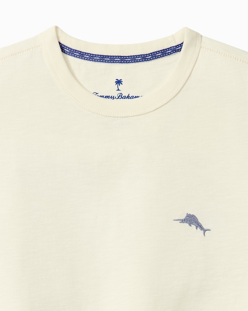 Big & Tall Monstera Blues Lux T-Shirt