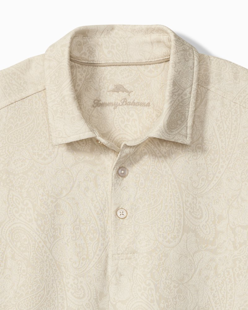 Big & Tall Palisades Paisley Polo