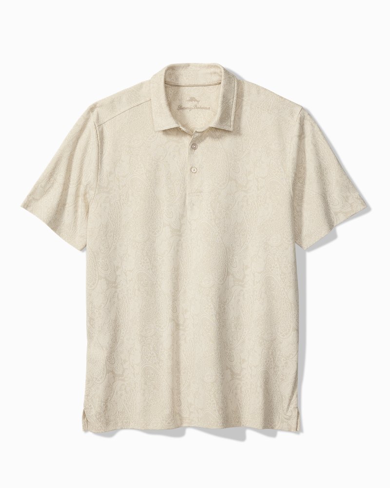 Big & Tall Palisades Paisley Polo