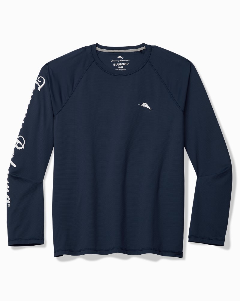 Big & Tall Chill Time Bay IslandZone Long-Sleeve Rash Guard thumbnail 3