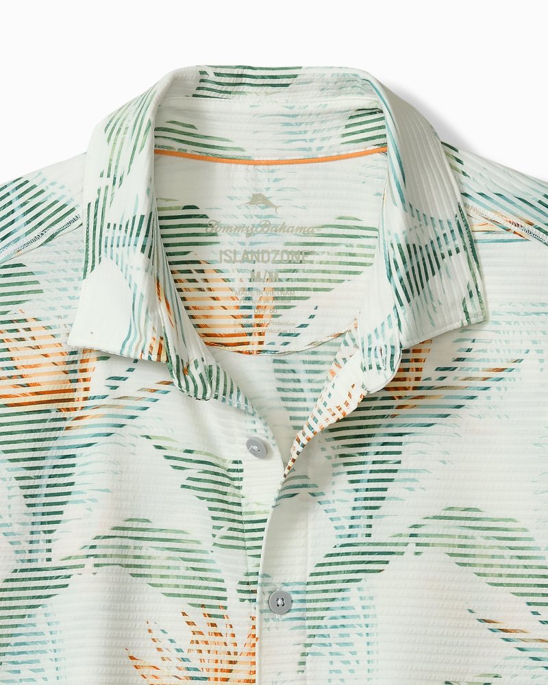 Big & Tall Costa Wave Fiesta Fronds IslandZone Camp Shirt