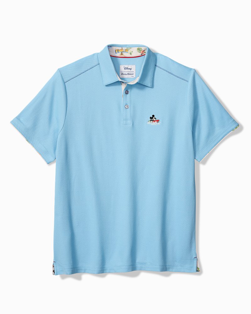 Big & Tall Disney Adventure Crew 5 O'Clock IslandZone Polo