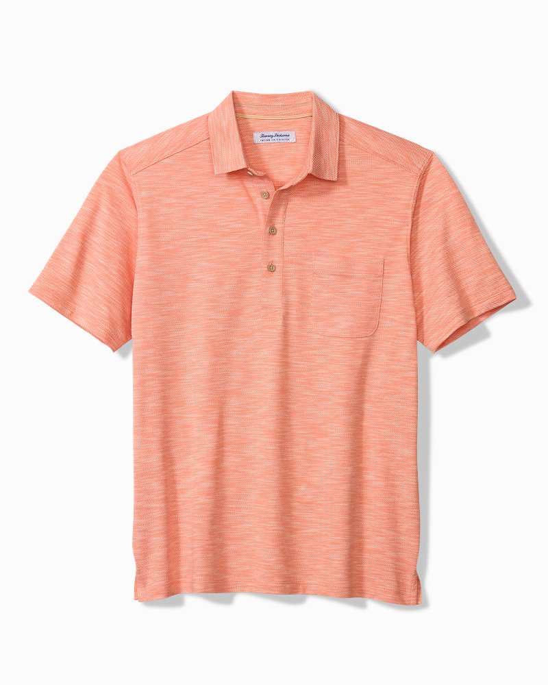 Big & Tall San Lucio Tides Stretch Knit Polo