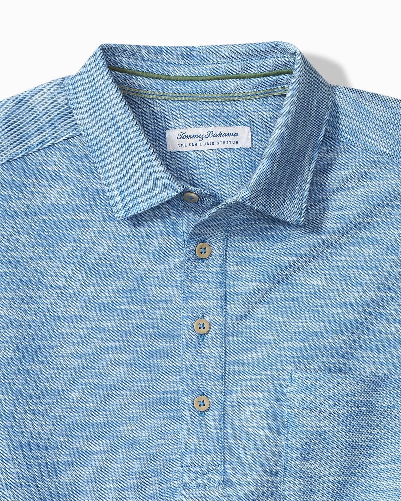 Big & Tall San Lucio Tides Stretch Knit Polo