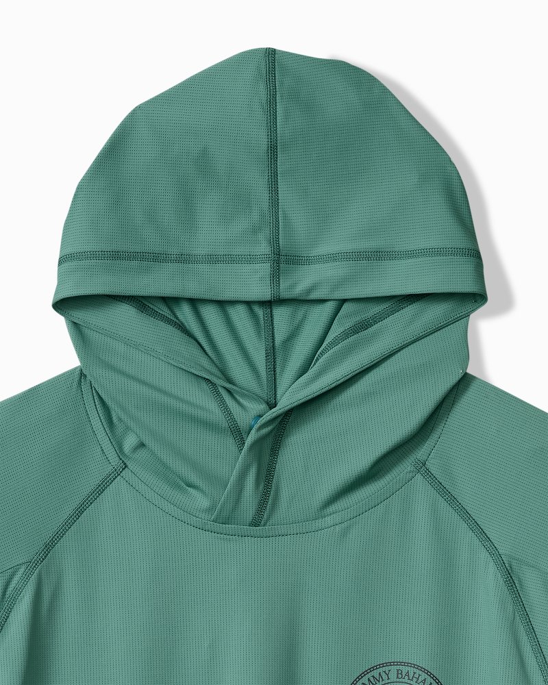 Big & Tall Chill Time Drifter IslandZone Rash Guard Hoodie