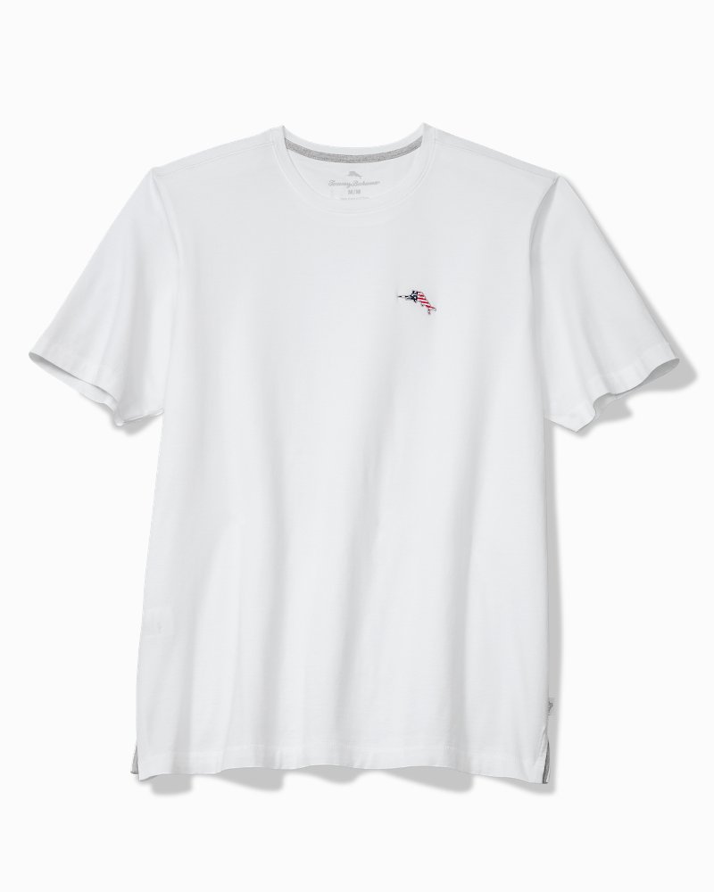Big & Tall Bali Skyline Americana T-Shirt