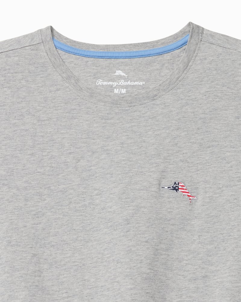 Big & Tall Bali Skyline Americana T-Shirt