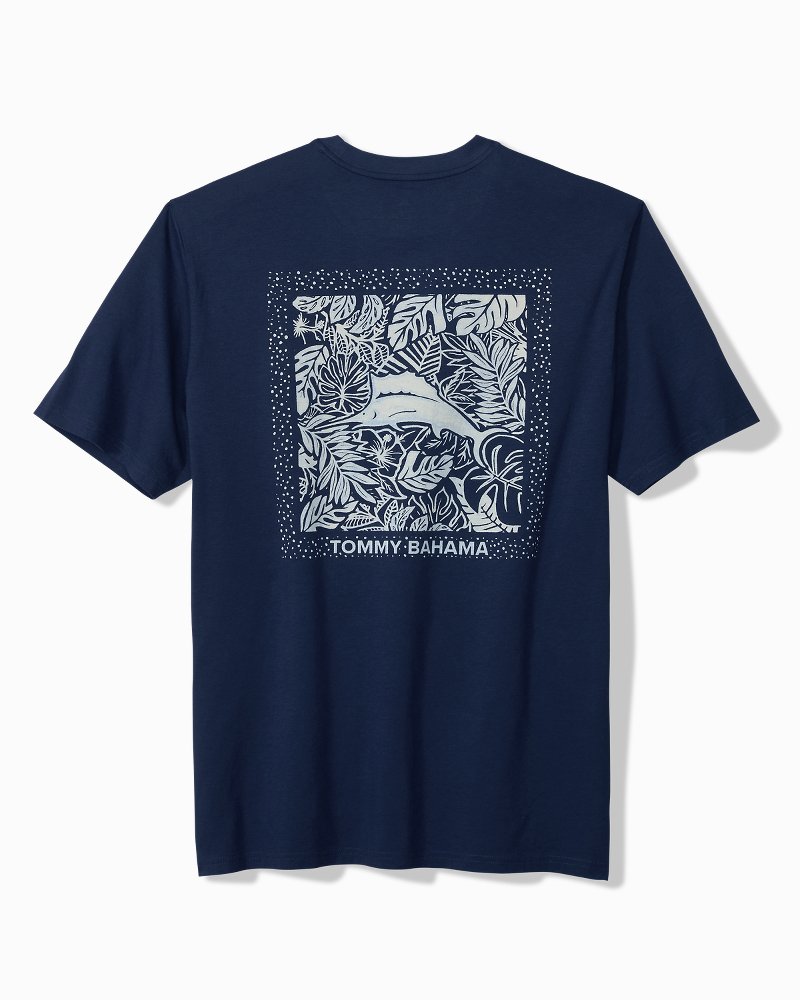 Big & Tall Marlin Tropics Graphic T-Shirt
