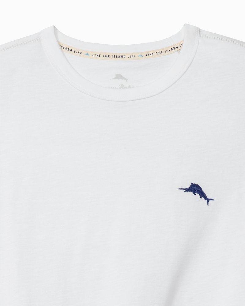 Big & Tall Long May It Wave Long-Sleeve Lux T-Shirt
