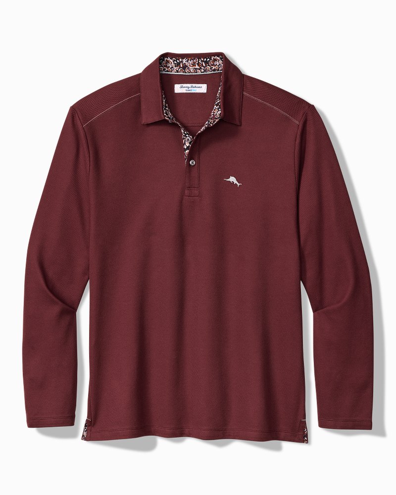 Big & Tall Luxe Botanic 5 O'Clock IslandZone Polo