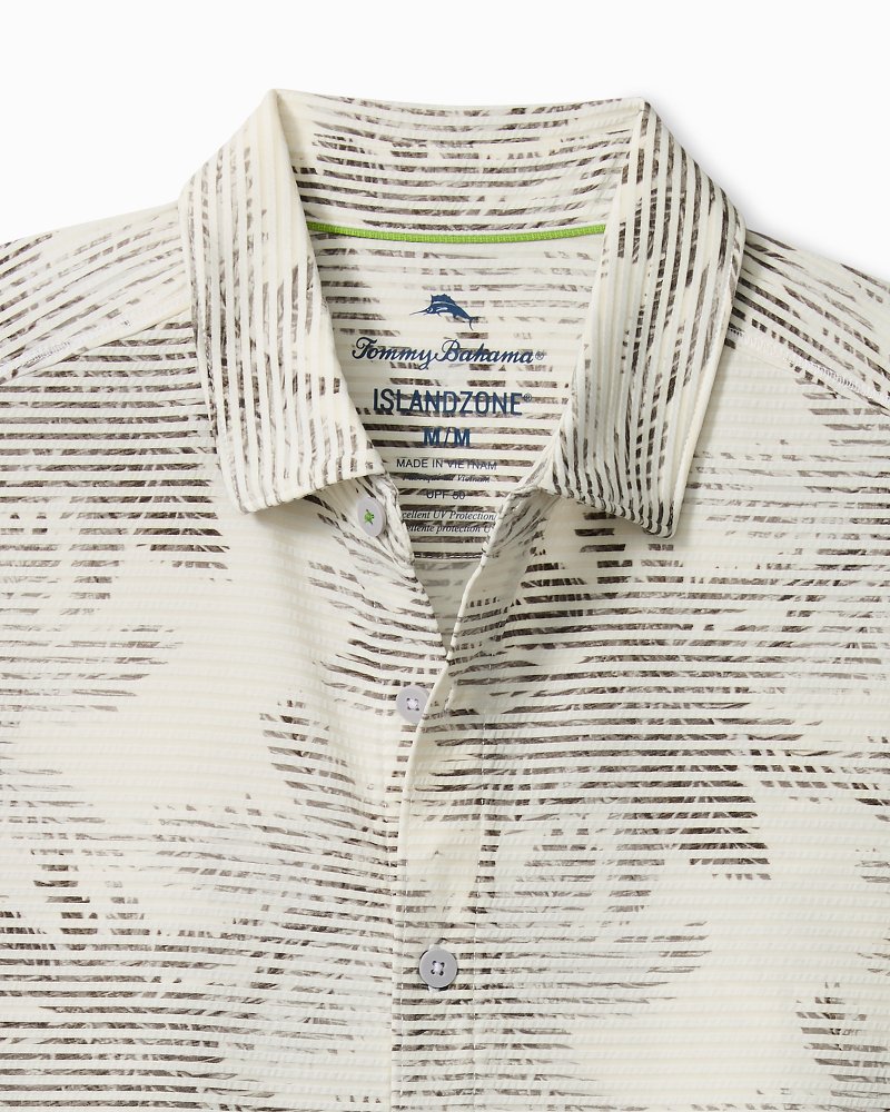 Big & Tall Costa Wave Palm Rays IslandZone Camp Shirt